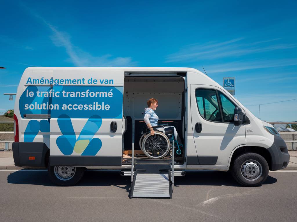 Aménagement de van : le trafic transformé en solution accessible